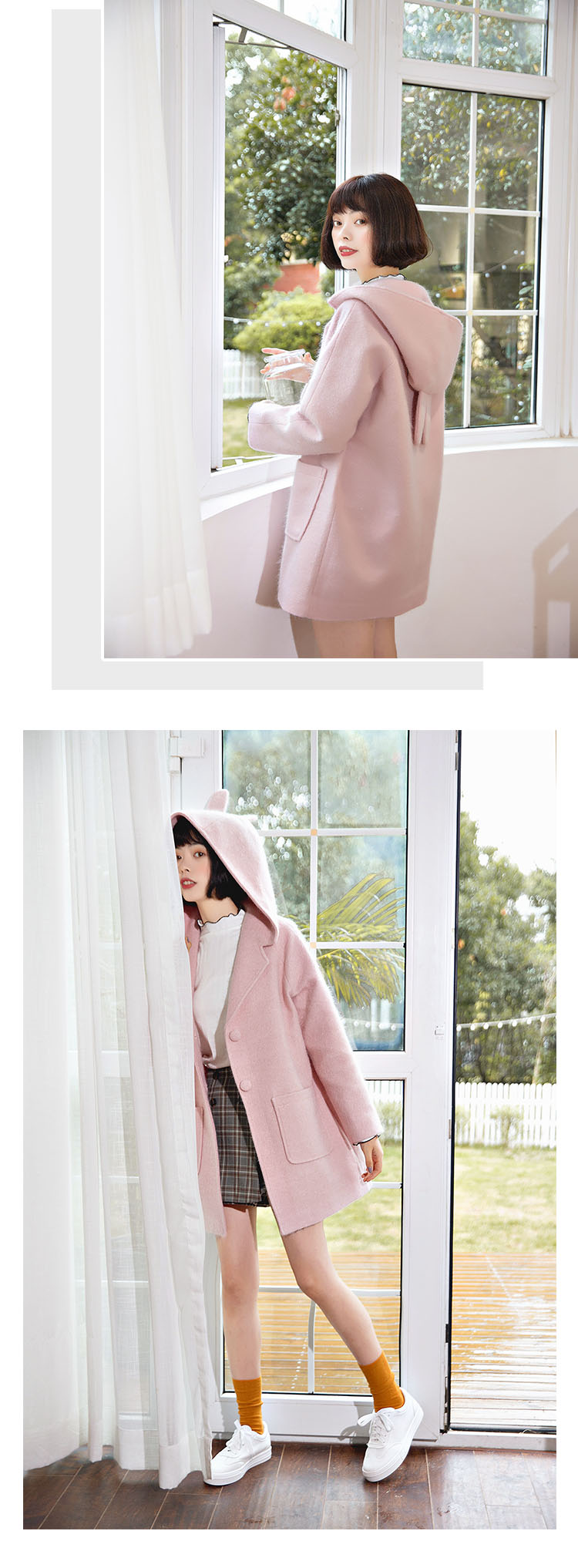 wool-4710 เสื้อโค้ทวูลกันหนาว