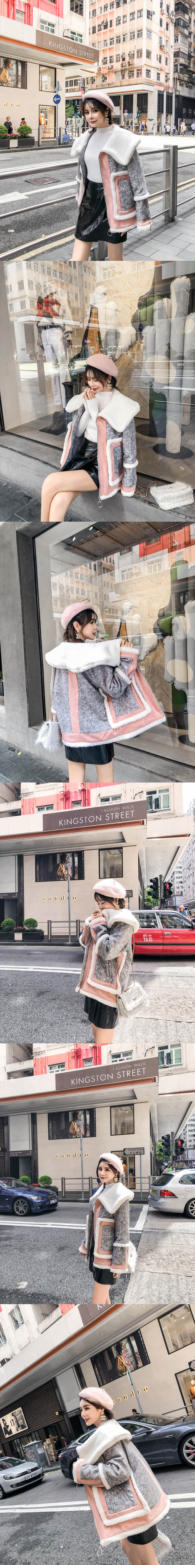 wool-3038 เสื้อโค้ทวูลกันหนาว