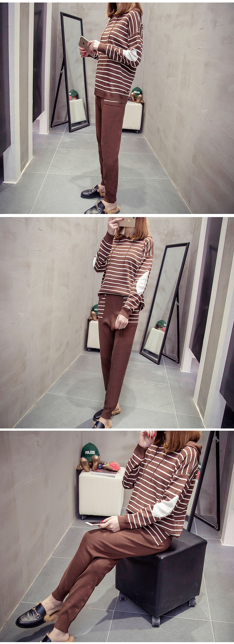 SW - 9205  เสื้อไหมพรมกันหนาว