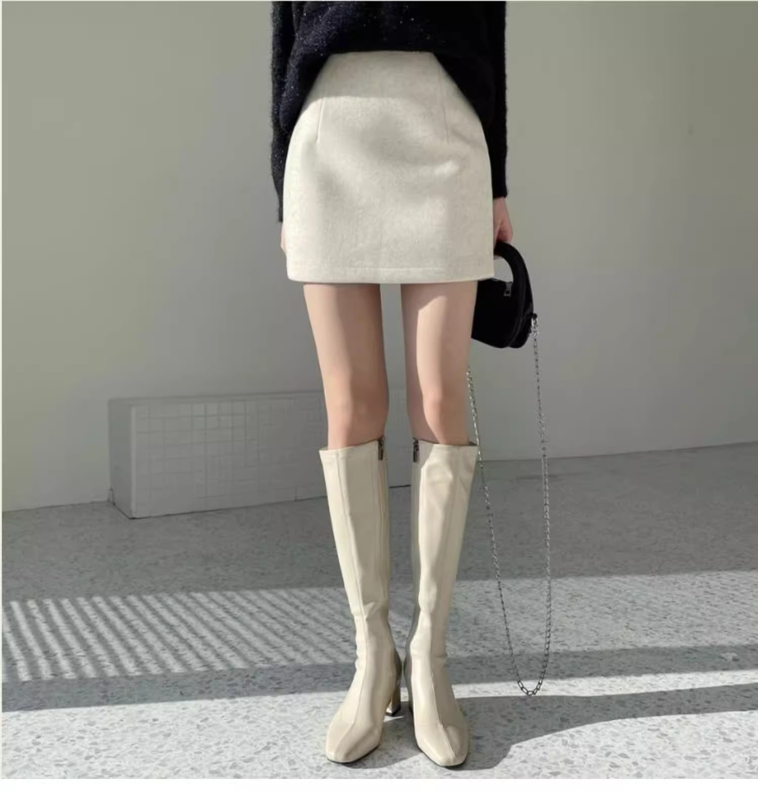 กระโปรงกันหนาวแฟชั่นผู้หญิง